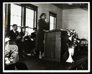 Dedication of Mallory Hall, Saints Industrial