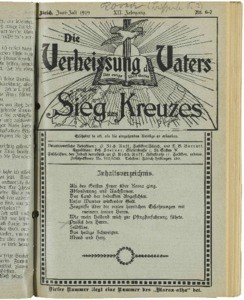 Die Verheissung des Vaters und der Sieg des Kreuzes, 1919, nrs. 6 & 7