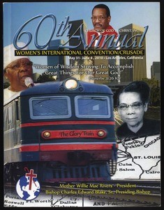 60th Annual Women's Convention of the Church of God in Christ Program