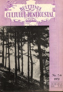 Buletinul Cultului Penticostal - Biserica lui Dumnezeu Apostolica