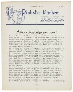 Pentecostal sounds : monthly magazine of the Pentecostal church, vol. 11 (1958), no. 10