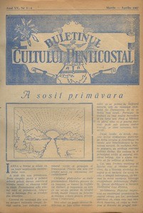 Buletinul Cultului Penticostal - Biserica lui Dumnezeu Apostolica