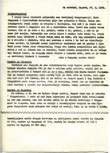 Circular letter for October 1975