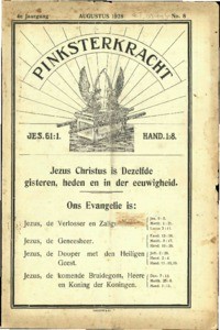 Pentecostal power : monthly for the glorifying of Jesus, vol. 04 (1928), no. 08
