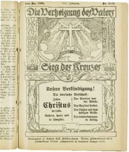 Die Verheissung des Vaters und der Sieg des Kreuzes, 1928, nrs. 11 & 12