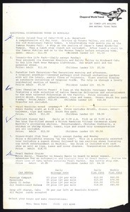 Additional sightseeing tours in Honolulu