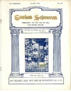 Golden sheaves, vol. 10, no. 14 (1934 July 15)