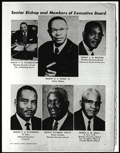 Annual Holy Convocation of the Church of God in Christ (58th: 1965), program selections