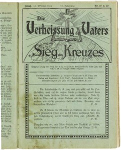 Die Verheissung des Vaters und der Sieg des Kreuzes, 1914, nrs. 18 & 19