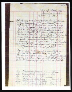 Home and Foreign Mission Board of COGIC, minutes, 1950