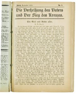 Die Verheissung des Vaters und der Sieg des Kreuzes, 1918, nr. 9