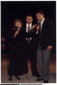 Three people praying