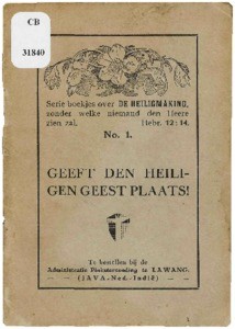 Geeft den heiligen geest plaats!