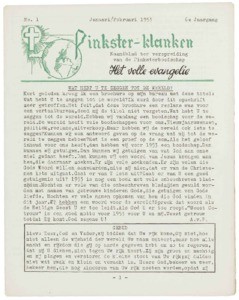 Pentecostal sounds : monthly magazine of the Pentecostal church, vol. 06 (1953), no. 01