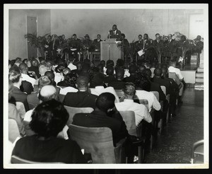 Arenia Mallory, in an unidentified group of people