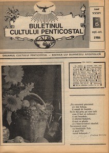 Buletinul Cultului Penticostal - Biserica lui Dumnezeu Apostolica