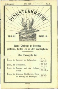 Pentecostal power : monthly for the glorifying of Jesus, vol. 04 (1928), no. 06