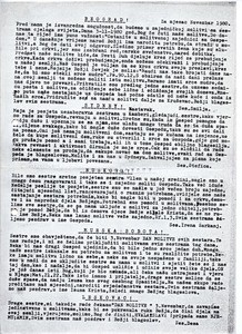 Circular letter for November 1980