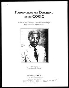 Foundation and doctrine of the COGIC, syllabus