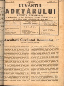 Buletinul Bisericii lui Dumnezeu Apostolice Penticostale