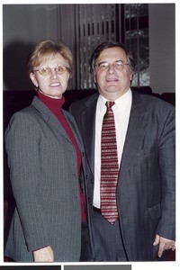 Rector of the Evangelical Theological Seminary in Osijek, Peter Kuzmič with his wife