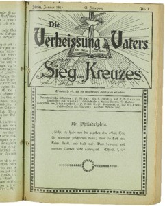 Die Verheissung des Vaters und der Sieg des Kreuzes, 1918, nr. 1