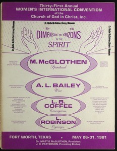 31st Annual Women's Convention of the Church of God in Christ