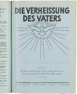 Die Verheissung des Vaters, 1952, nr. 1