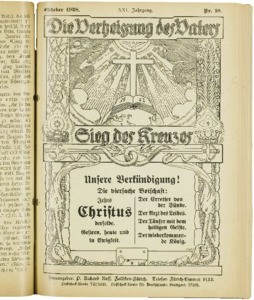 Die Verheissung des Vaters und der Sieg des Kreuzes, 1928, nr. 10