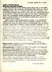 Circular letter for September 1975