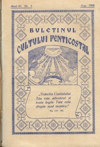 Buletinul Cultului Penticostal - Biserica lui Dumnezeu Apostolica