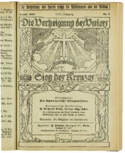 Die Verheissung des Vaters und der Sieg des Kreuzes, 1936, nr. 8