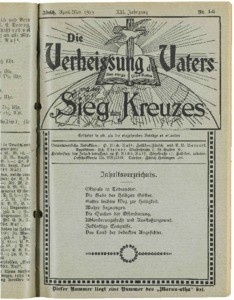 Die Verheissung des Vaters und der Sieg des Kreuzes, 1919, nrs. 4 & 5
