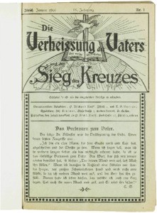 Die Verheissung des Vaters und der Sieg des Kreuzes, 1916, nr. 1