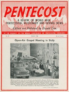 Pentecost, nos. 43-46, Mar.-Dec. 1958