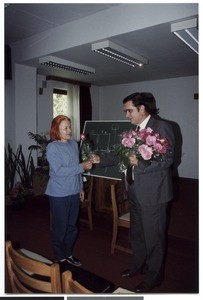 Mihael Kuzmič i studentica 2