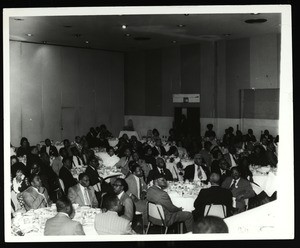 Audience at a banquet at an unidentified COGIC conference, Memphis