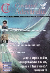 Buletinul Cultului Penticostal - Biserica lui Dumnezeu Apostolica