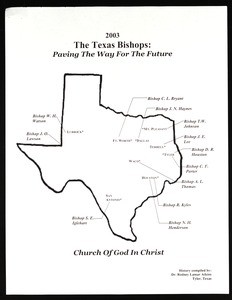 The Texas bishops, COGIC, 2003, Texas jurisdictions history