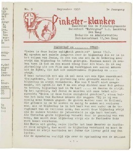 Pentecostal sounds : monthly magazine of the Pentecostal church, vol. 03 (1950), no. 09