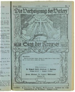 Die Verheissung des Vaters und der Sieg des Kreuzes, 1934, nr. 3