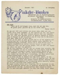 Pentecostal sounds : monthly magazine of the Pentecostal church, vol. 04 (1951), no. 01