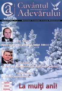 Buletinul Cultului Penticostal - Biserica lui Dumnezeu Apostolica