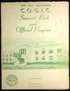 59th Annual Holy Convocation of the Church of God in Christ