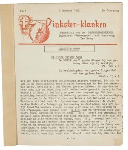 Pentecostal sounds : monthly magazine of the Pentecostal church, vol. 03 (1950), no. 01