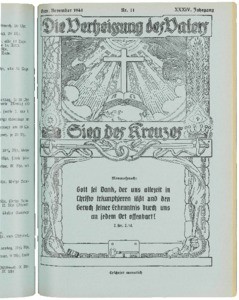 Die Verheissung des Vaters und der Sieg des Kreuzes, 1941, nr. 11