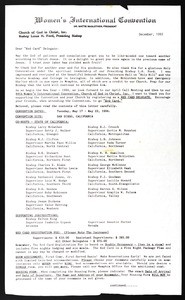 McGlothen, letter, 1993, to "Red card delegates"