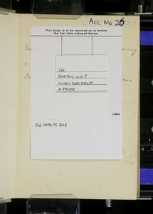 When God makes a pastor, 1934