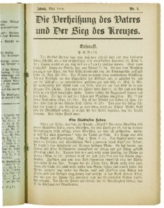 Die Verheissung des Vaters und der Sieg des Kreuzes, 1918, nr. 5