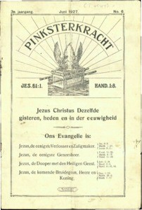 Pentecostal power : monthly for the glorifying of Jesus, vol. 03 (1927), no. 06